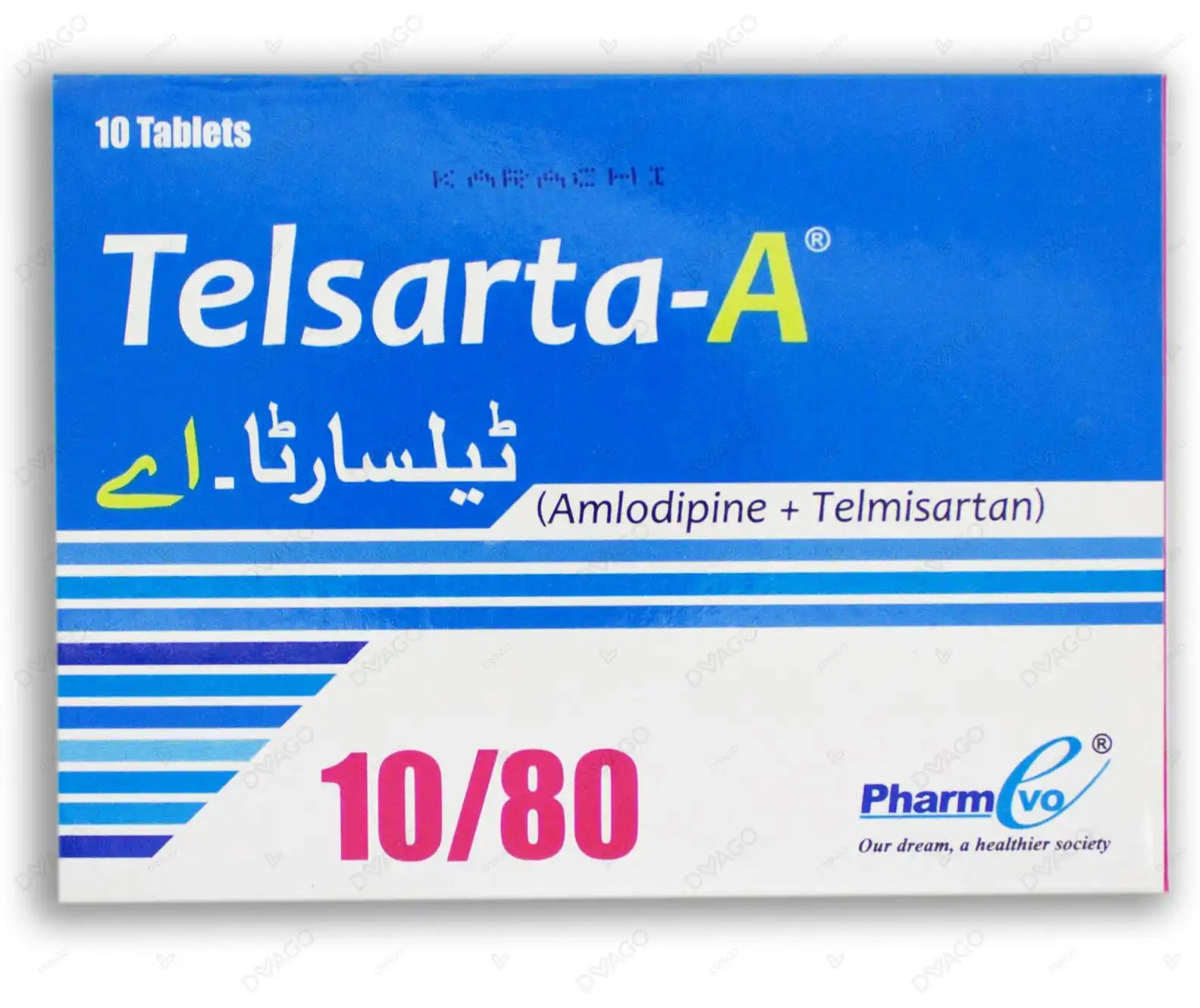 Telsarta A Tablets 10mg-80mg